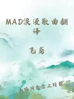 MAD浪漫歌曲翻译